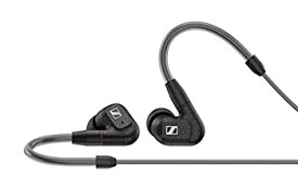 【未使用】【中古】 Sennheiser ゼンハイザー 有線イヤホン IE 300 ダイナミック カナル型 オーディオファイル MMCX 高遮音性 ブラック