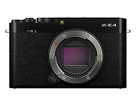 【未使用】【中古】 富士フイルム ミラーレスデジタルカメラ X-E4 ボディ ブラック F X-E4-B