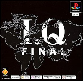 【未使用】【中古】 I.Q FINAL PS one Books