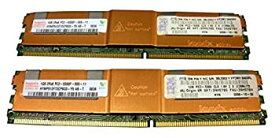【未使用】【中古】 日本アイ・ビー・エム 2x1GB PC2-5300 CL5 DDR2 Chipkill FBDIMM 39M5785