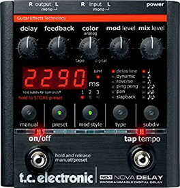 【中古】 tc electronic プログラマブル ディレイ ND-1 NOVA DELAY