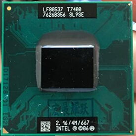 【中古】 intel Core 2 Duo T7400 モバイル CPU 2.16GHz 4M Cache 667MHz FSB SL9SE