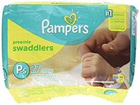 中古 【中古】【輸入品・未使用】Pampers Preemie Swaddlers P-s 27 Diapers by Pampers