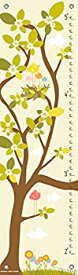 【中古】【輸入品・未使用】Oopsy Daisy in The Branches Cream Finny and Zook Growth Charts%カンマ% Pastel Yellow%カンマ% 12 x 42 by Oopsy Daisy