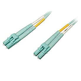 【中古】【輸入品・未使用】Tripp Lite 3M 10Gb/100Gb Duplex Multimode 50/125 OM4 LSZH Fiber Patch Cable LC/LC Aqua 3 Meters - Patch cable - LC multi-mode (M) to LC