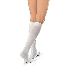 【中古】【輸入品・未使用】Jobst ActiveWear Athletic Socks - Large Full Calf - White - 110525 by Jobst