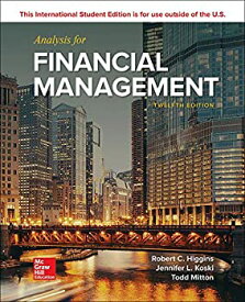 【中古】【輸入品・未使用】ISE Analysis for Financial Management