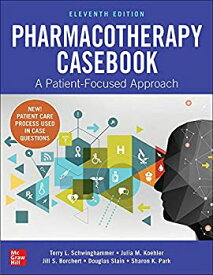 【中古】【輸入品・未使用】Pharmacotherapy Casebook: A Patient Focused Approach