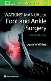 【中古】【輸入品・未使用】Watkins' Manual of Foot and Ankle Medicine and Surgery