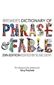 【中古】【輸入品・未使用】Brewer's Dictionary of Phrase and Fable (20th edition)