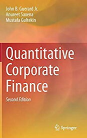 【中古】【輸入品・未使用】Quantitative Corporate Finance