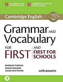 【中古】【輸入品・未使用】Grammar and Vocabulary for First and First for Schools: Book with answers and audio download