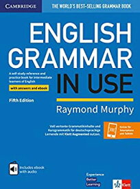 【中古】【輸入品・未使用】English Grammar in Use Book with Answers and eBook and Augmented App Klett Edition: Self-Study Reference and Practice Book for Intermed