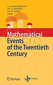 【中古】【輸入品・未使用】Mathematical Events of the Twentieth Century