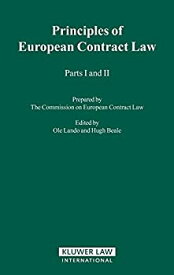 【中古】【輸入品・未使用】Principles of European Contract Law