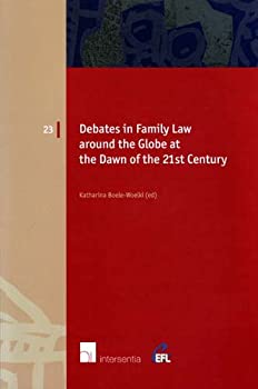 【輸入品・未使用】Debates in Family Law Around the Globe at the Dawn of the 21st Century (European Family Law)