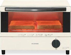 【未使用】【中古】アイリスオーヤマ トースター オーブントースター 2枚焼き トースト 1000W トレー 付 ホワイト EOT-011-W