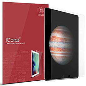 【中古】【輸入品・未使用】Apple 12.9-inch iPad Proスクリーンプロテクター、iCarez [ HD Anti Glare ] [ Uniqueヒンジインストールメソッドwithキット]簡単インストール