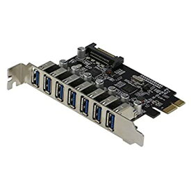 【中古】【輸入品・未使用】Sedna - PCI Express USB 3.0 7 Port Adapter ( 7×外部USB3.0ポート) - Support Win 8 UASP%カンマ% SATA電源コネクタ