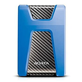 【中古】【輸入品・未使用】ADATA HD650 USB 3.1 Shock-resistant External Hard Drive Blue (2 TB) [並行輸入品]