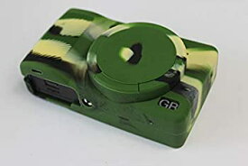 【中古】【輸入品・未使用】Ricoh GR IIIケース BolinUS フルボディ 超薄型 軽量 ゴム製 ソフトシリコンハウジングケースカバー Ricoh GR III用 (グリーン)
