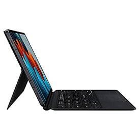 中古 【中古】【輸入品・未使用】Samsung Galaxy Tab S7 / S7 5G 専用 Book Cover Keyboard ブックカバーキーボード (EF-DT870) Galaxy純正品 並行輸入品 (Black/ブラック)