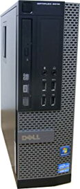 【中古】中古パソコン デスクトップ DELL OptiPlex 9010 SFF Core i7 3770 3.40GHz 8GBメモリ 500GB Sマルチ Windows7 Pro 64bit 搭載 正規リカバリーデ