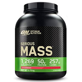 【中古】【輸入品・未使用】ON Serious Mass%カンマ% おいしいイチゴ%カンマ% 2726g 海外直送品・並行輸入品