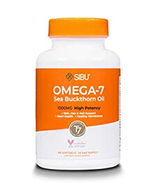 【中古】【輸入品・未使用】Sibu Beauty Sea Buckthorn Oil Complex (60 softgels antioxidant & omega 7)