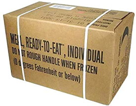 【中古】【輸入品・未使用】MREs (Meals Ready-to-Eat) Box A%カンマ% Genuine U.S. Military Surplus%カンマ% Menus 1-12 by Rothco by Rothco [並行輸入品]