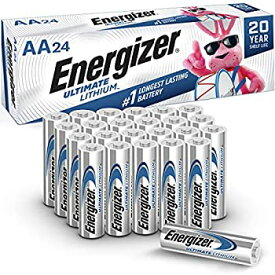 【中古】【輸入品・未使用】Energizer エナジャイザー リチウム乾電池 単3形 8本 [並行輸入品] (単3 24本)