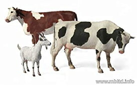 【中古】【輸入品・未使用】Master Box Domestic Animals (2 Cows And 1 Goat) Figure Model Building Kits