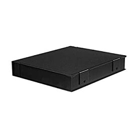 【中古】【輸入品・未使用】Flashpoint Plastic Storage Binder Box with 3 'O'-Rings%カンマ% 9x11%カンマ% Portrait Format%カンマ% Color: Black by Flashpoint