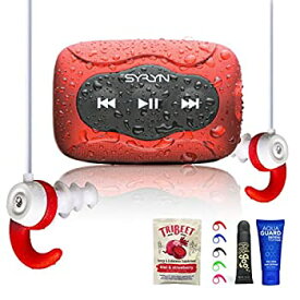 【中古】【輸入品・未使用】SYRYN 8GB 防水ミュージックプレーヤー (iTunes ファイル対応) スイムバッド(Swimbuds)カラーヘッドホン