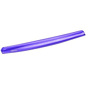 【中古】【輸入品・未使用】Fellowes Gel Crystals Wrist Rest%カンマ% Purple (91437) [並行輸入品]
