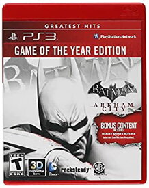 【中古】【輸入品・未使用】Batman: Arkham City Game of the Year Edition (輸入版) - PS3
