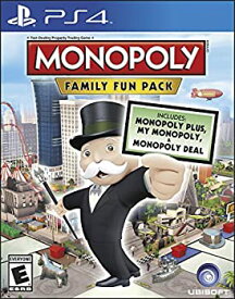 【中古】【輸入品・未使用】Monopoly Family Fun Pack (輸入版:北米) - PS4 [並行輸入品]