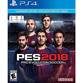 【中古】【輸入品・未使用】PES 2018 Pro Evolution Soccer Legendary Edition PlayStation 4 プロ進化サッカー伝説版 プレイステーション4北米英語版 [並行輸入品]