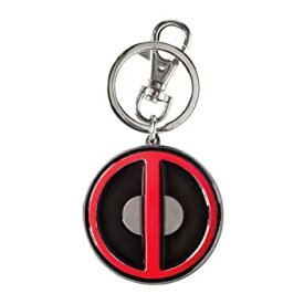 【中古】【輸入品・未使用】Marvel Deadpool Logo Coloured Pewter Key Ring (輸入版）
