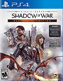 【中古】【輸入品・未使用】Middle Earth: Shadow of War - Definitive Edition (輸入版:北米) - PS4