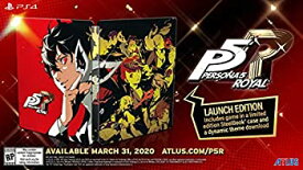 【中古】【輸入品・未使用】Persona 5 Royal: Steelbook Launch Edition(輸入版:北米)- PS4