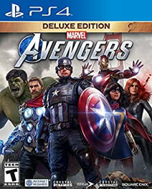 【中古】【輸入品・未使用】Marvel's Avengers Deluxe Edition (輸入版:北米) - PS4