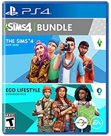 中古 【中古】【輸入品・未使用】The Sims 4 Eco Lifestyle Bundle (輸入版:北米) - PS4