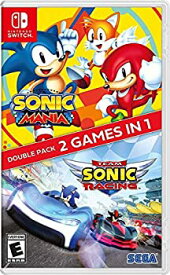 中古 【中古】【輸入品・未使用】Sonic Mania + Team Sonic Racing Double Pack (輸入版:北米) ? Switch