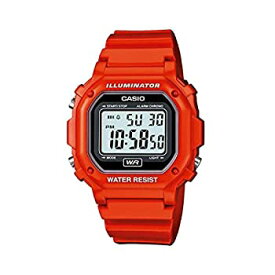 【中古】【輸入品・未使用】CASIO[カシオ] MODEL NO.f-108whc-4acf Digital Watch オレンジ×ブラック デジタルウォッチ 逆輸入／海外モデル (f108whc-4acf） 腕時計 [並行