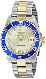 【中古】【輸入品・未使用】インヴィクタ Invicta Men's ILE8928OBASYB Limited Edition %ダブルクォーテ%Pro Diver%ダブルクォーテ% Two-Tone Automatic Watch with Link Bracelet [