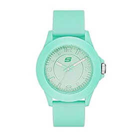 【中古】【輸入品・未使用】Skechers Watch SR6027 Rosencrans%カンマ% Quartz Analog Display%カンマ% Water Resistant%カンマ% Mint Green Silicone Band%カンマ% Buckle Closure%カンマ%