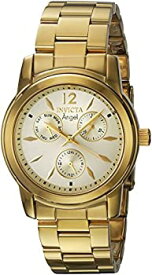 【中古】【輸入品・未使用】インビクタWomen 's ' Angel ' QuartzステンレススチールCasual Watch %カンマ% Color : gold-toned (モデル: 21691?)