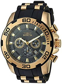 【中古】【輸入品・未使用】Invicta Men's 'Pro Diver' Quartz Stainless Steel and Silicone Casual Watch%カンマ% Color:Two Tone (Model: 22344)