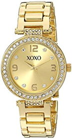 【中古】【輸入品・未使用】XOXO Women 's Quartz Metal and Alloy Watch%カンマ% Color : gold-toned (モデル: xo5930?)